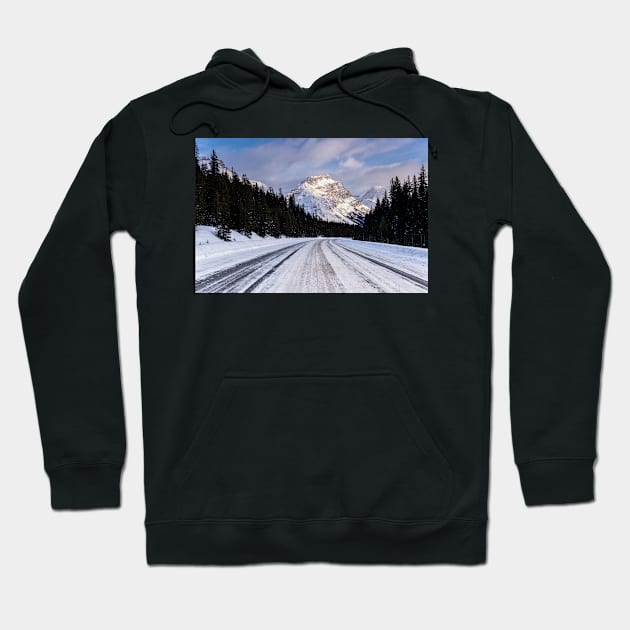 Ice on the Icefields Parkway Hoodie by krepsher